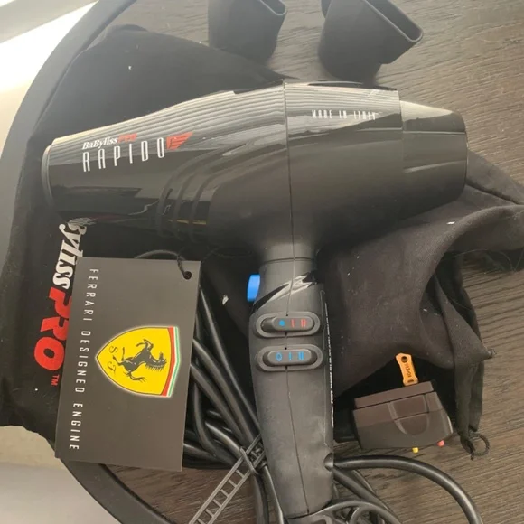 Babyliss Pro Rápido Blowdryer,(Ferrari special edition)